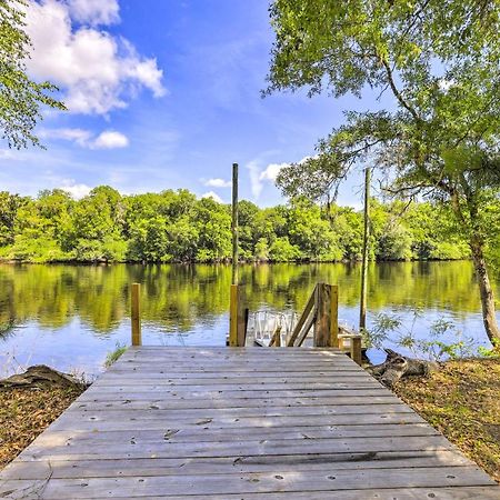 Charming Abode With Dock On The Suwannee River Bell Exterior foto