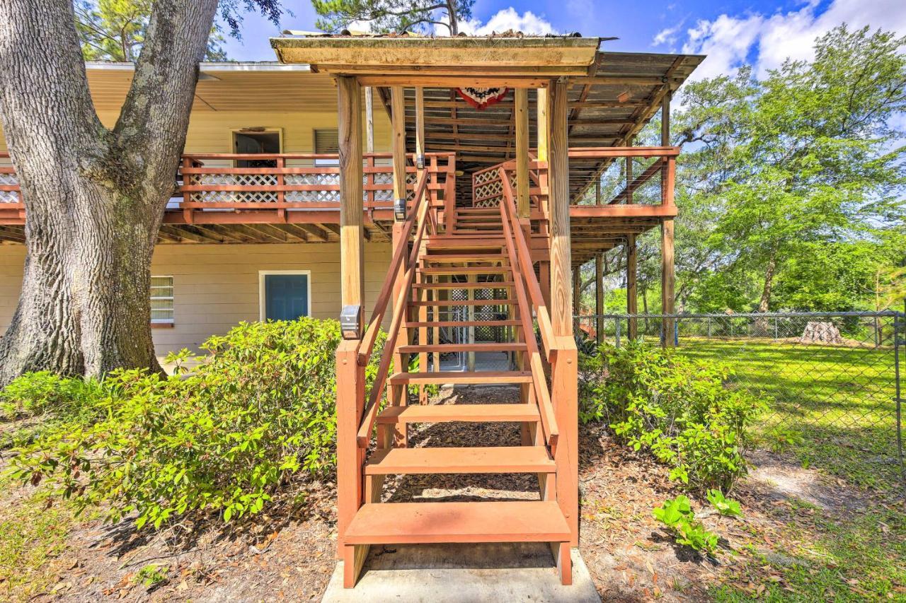 Charming Abode With Dock On The Suwannee River Bell Exterior foto