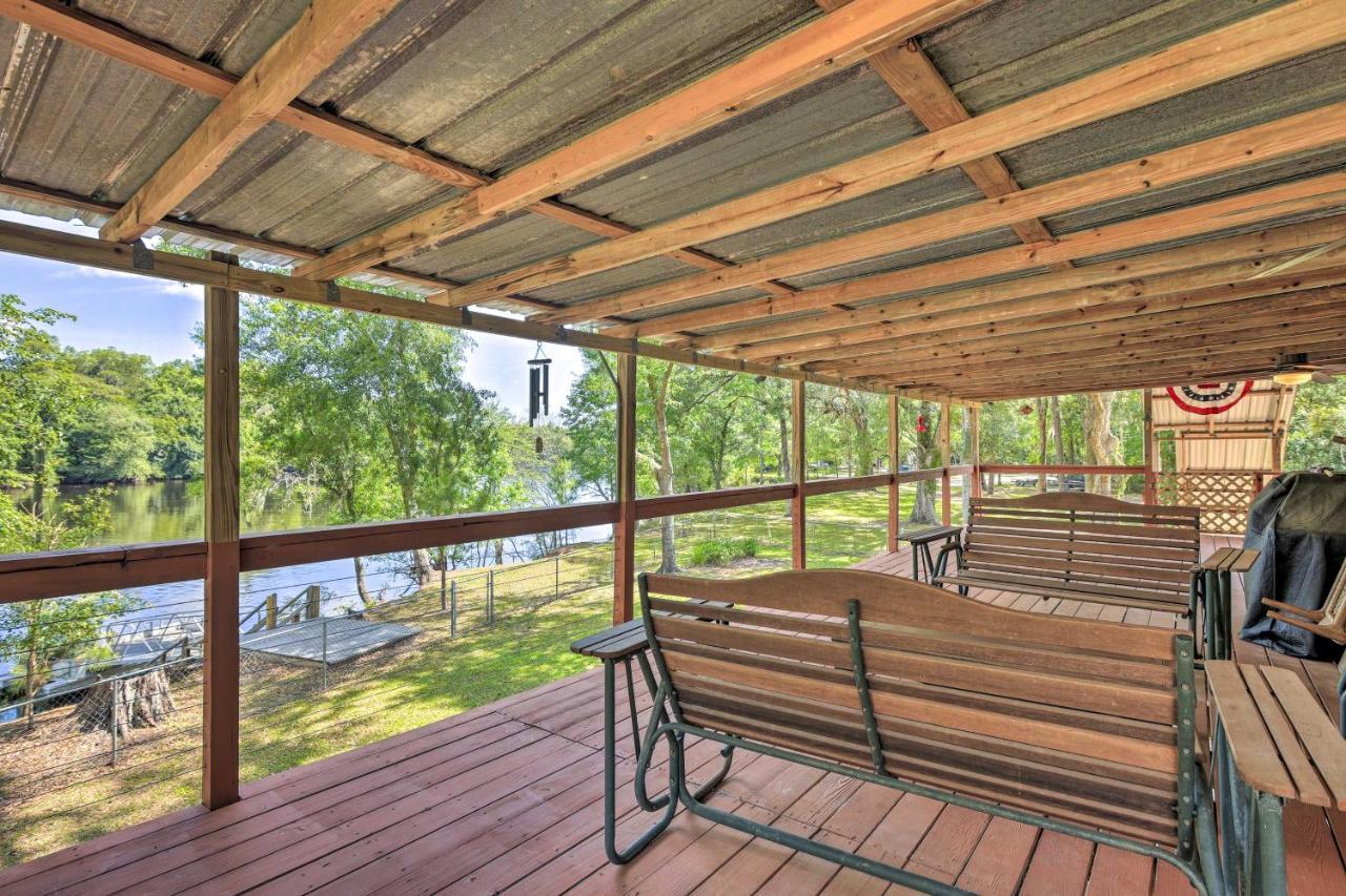 Charming Abode With Dock On The Suwannee River Bell Exterior foto