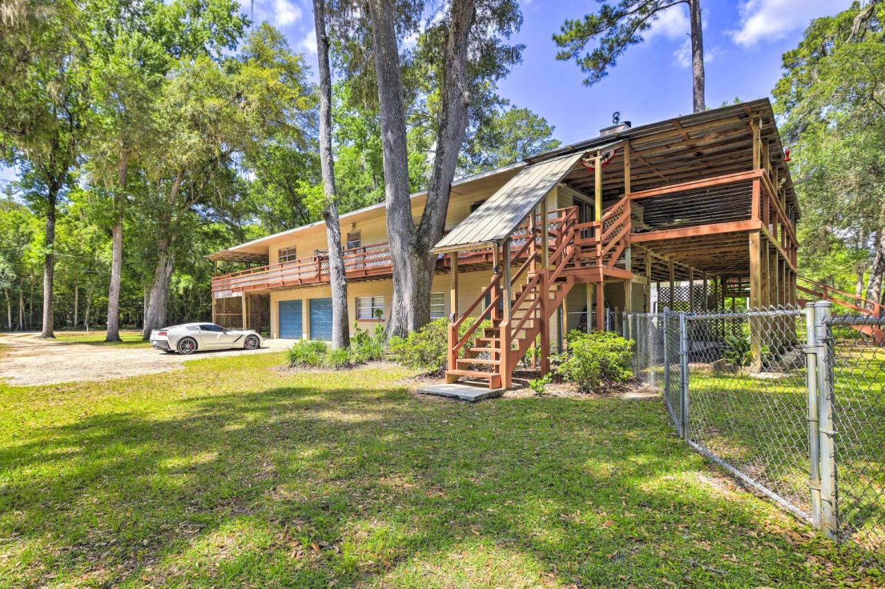 Charming Abode With Dock On The Suwannee River Bell Exterior foto