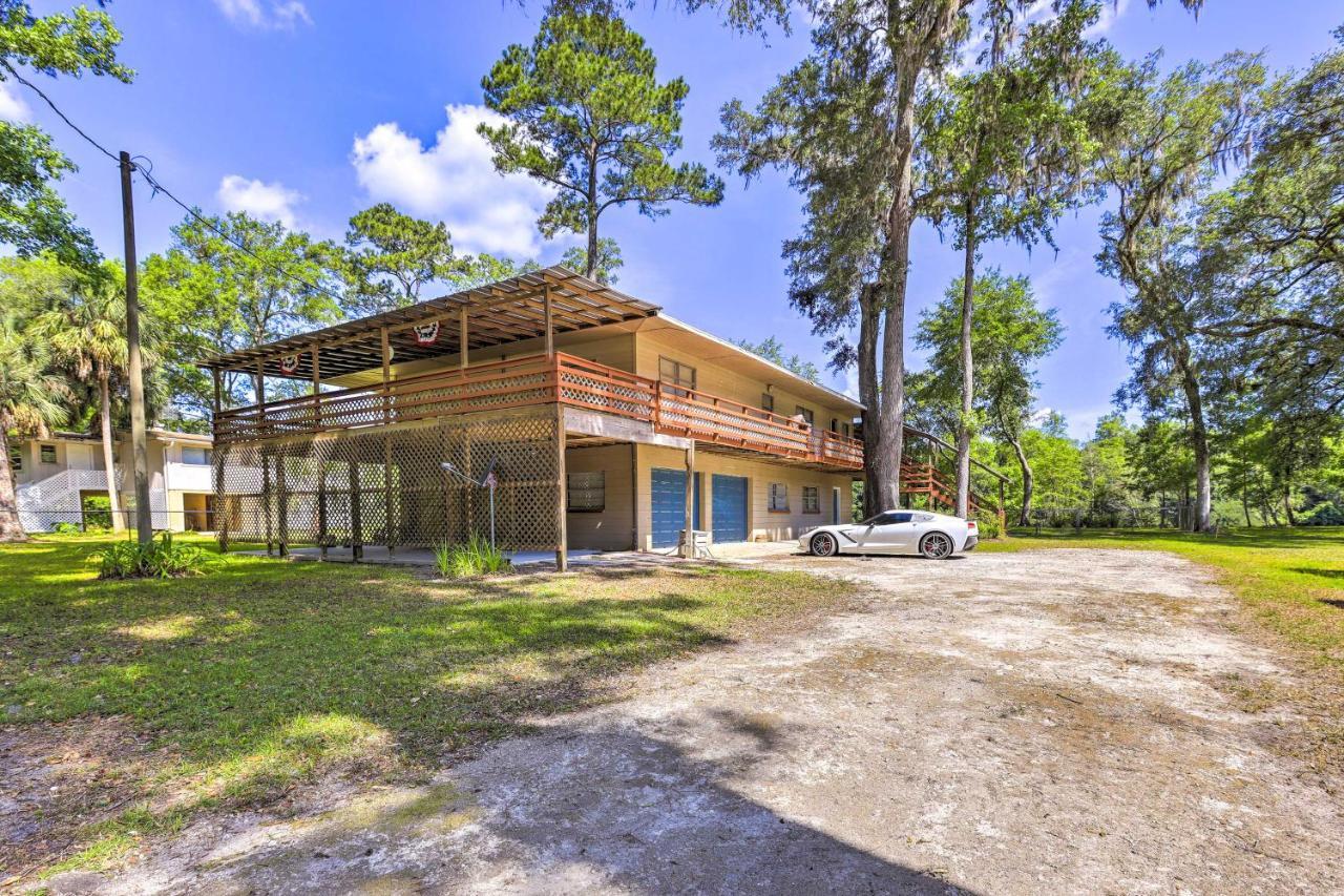 Charming Abode With Dock On The Suwannee River Bell Exterior foto