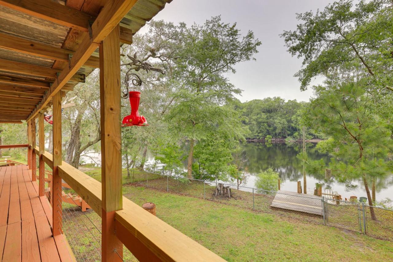 Charming Abode With Dock On The Suwannee River Bell Exterior foto